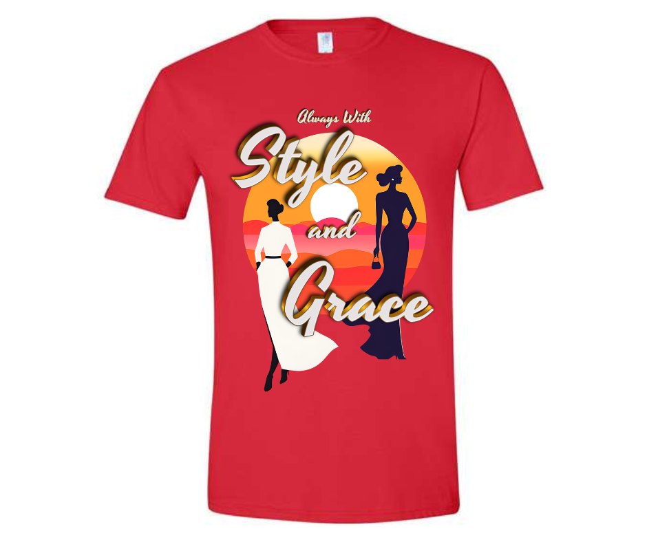 Always With Style and Grace Graphic Tee