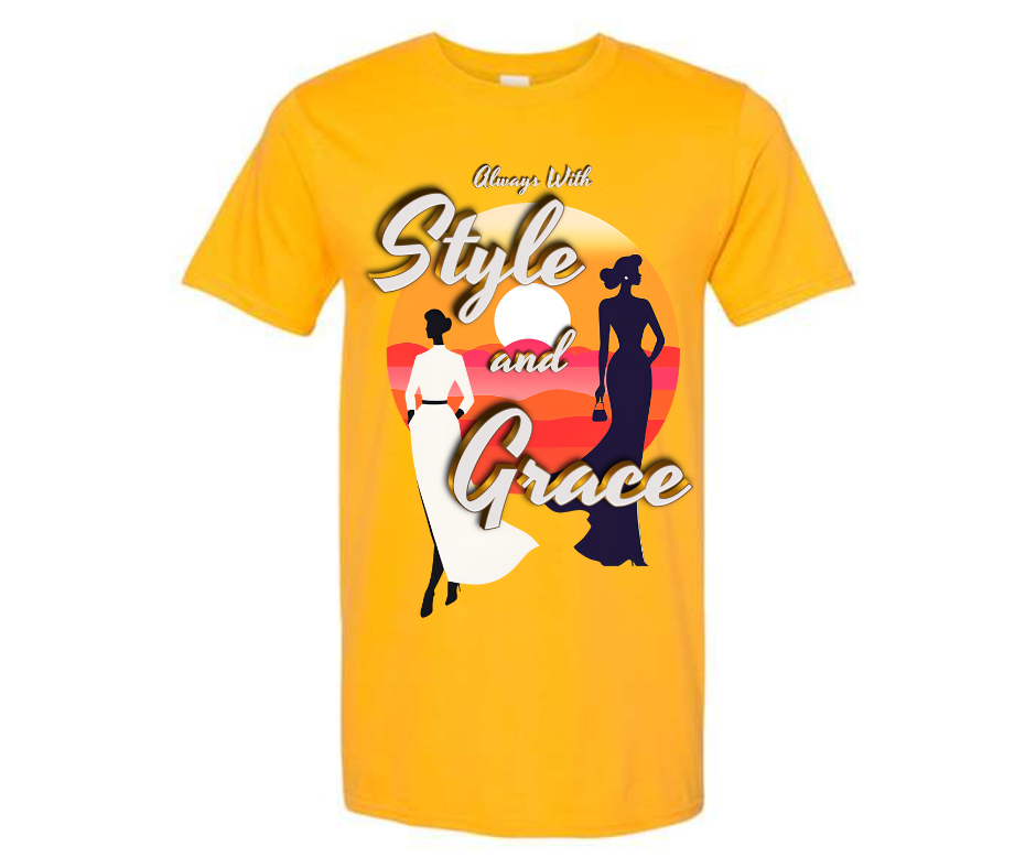 Always With Style and Grace Graphic Tee