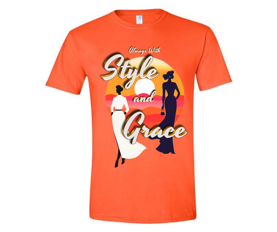 Always With Style and Grace Graphic Tee