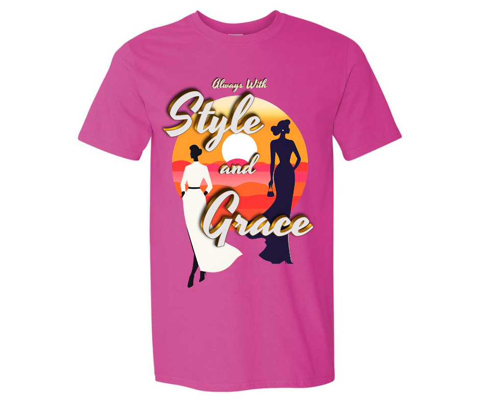 Always With Style and Grace Graphic Tee