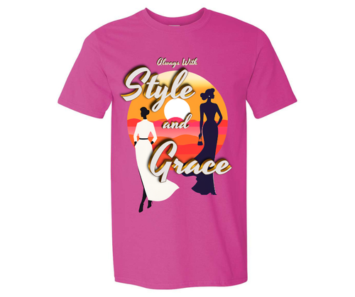 Always With Style and Grace Graphic Tee